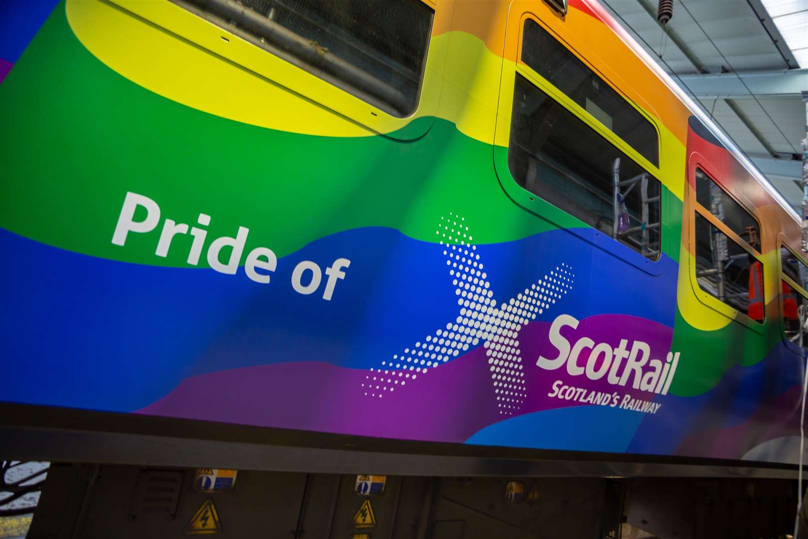 Pride of ScotRail launched last weekend.