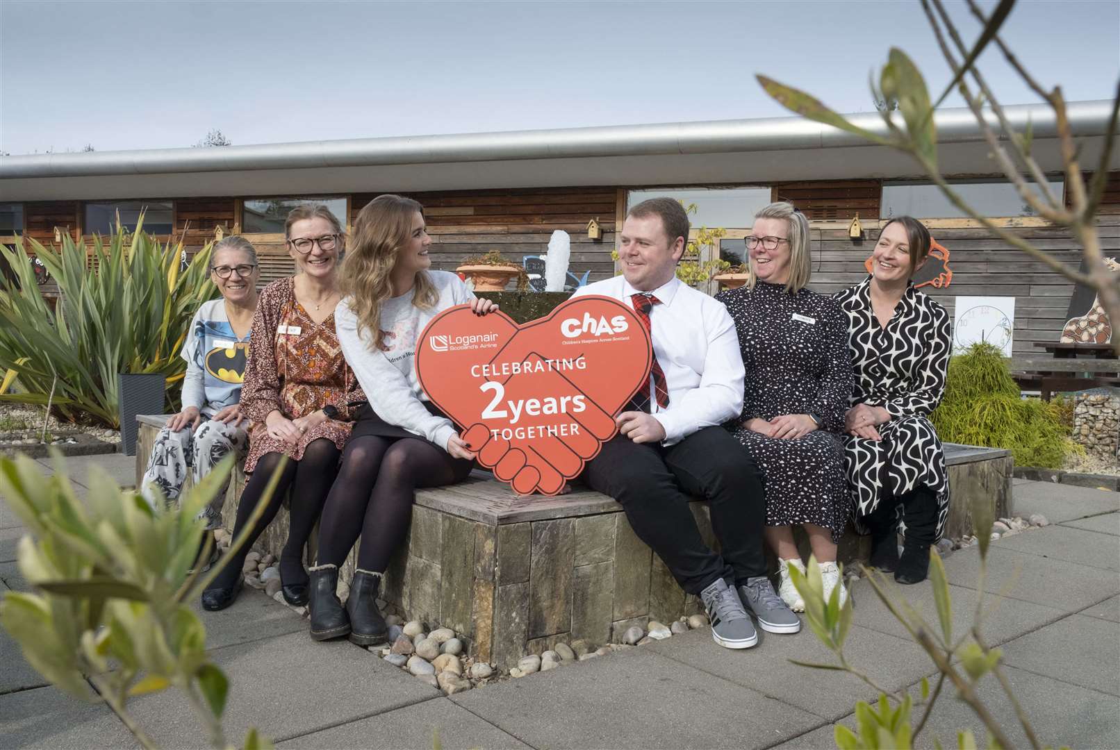 Children’s Hospices Across Scotland has renewed its partnership with the regional airline Loganair.