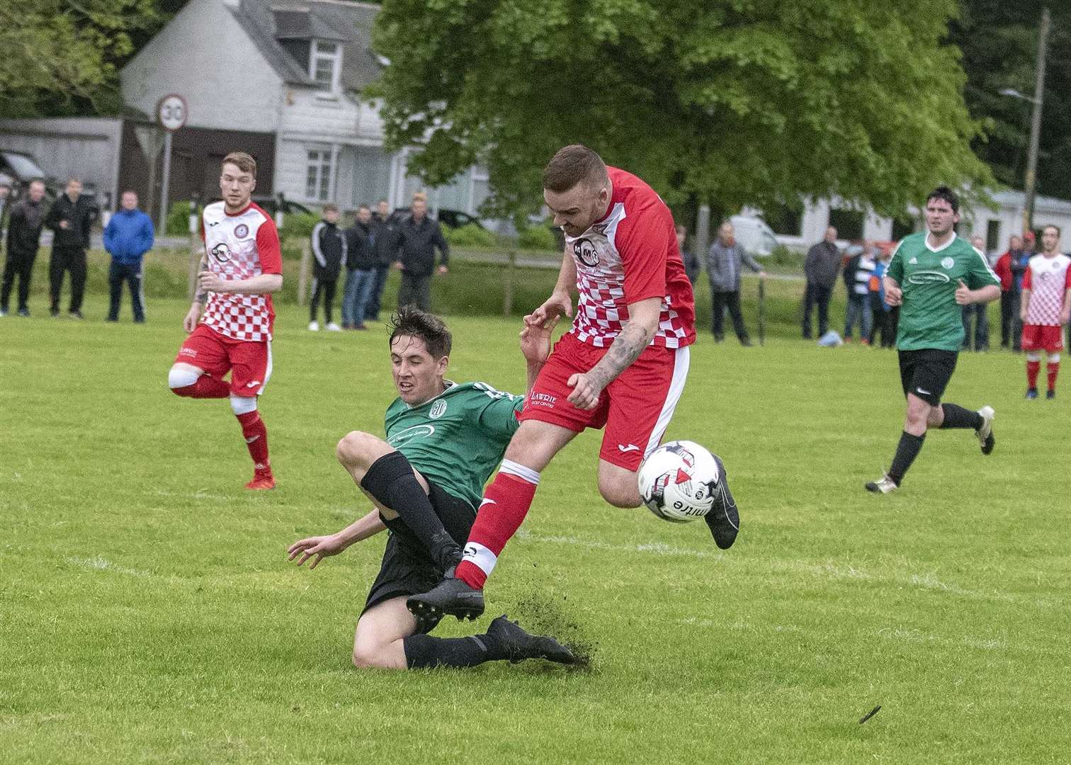 Fyvie and New Deer will renew acquaintances in Division One. Picture: George Murdoch