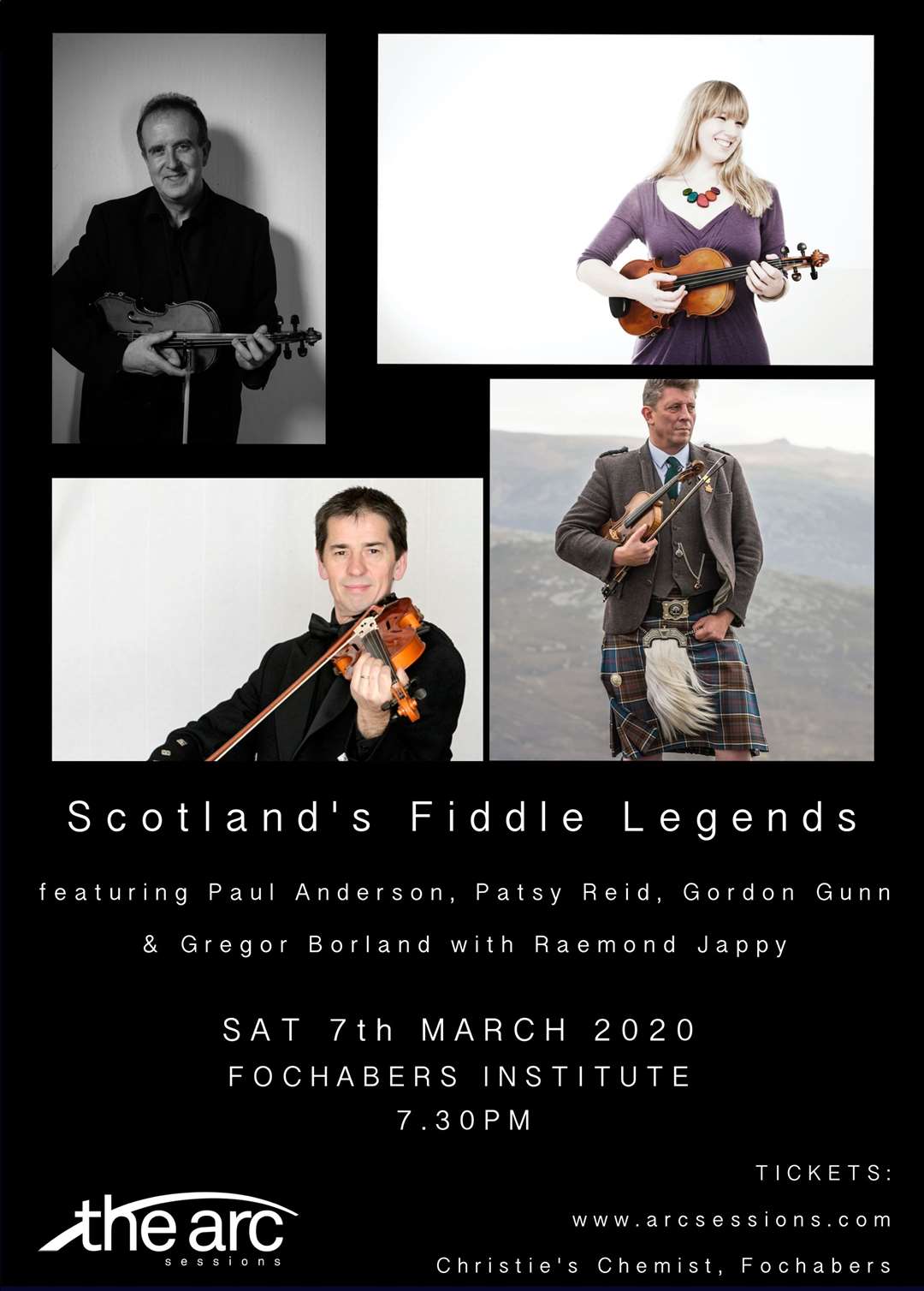 An evening of fine fiddle music isin store at the Fochabers Public Institute.
