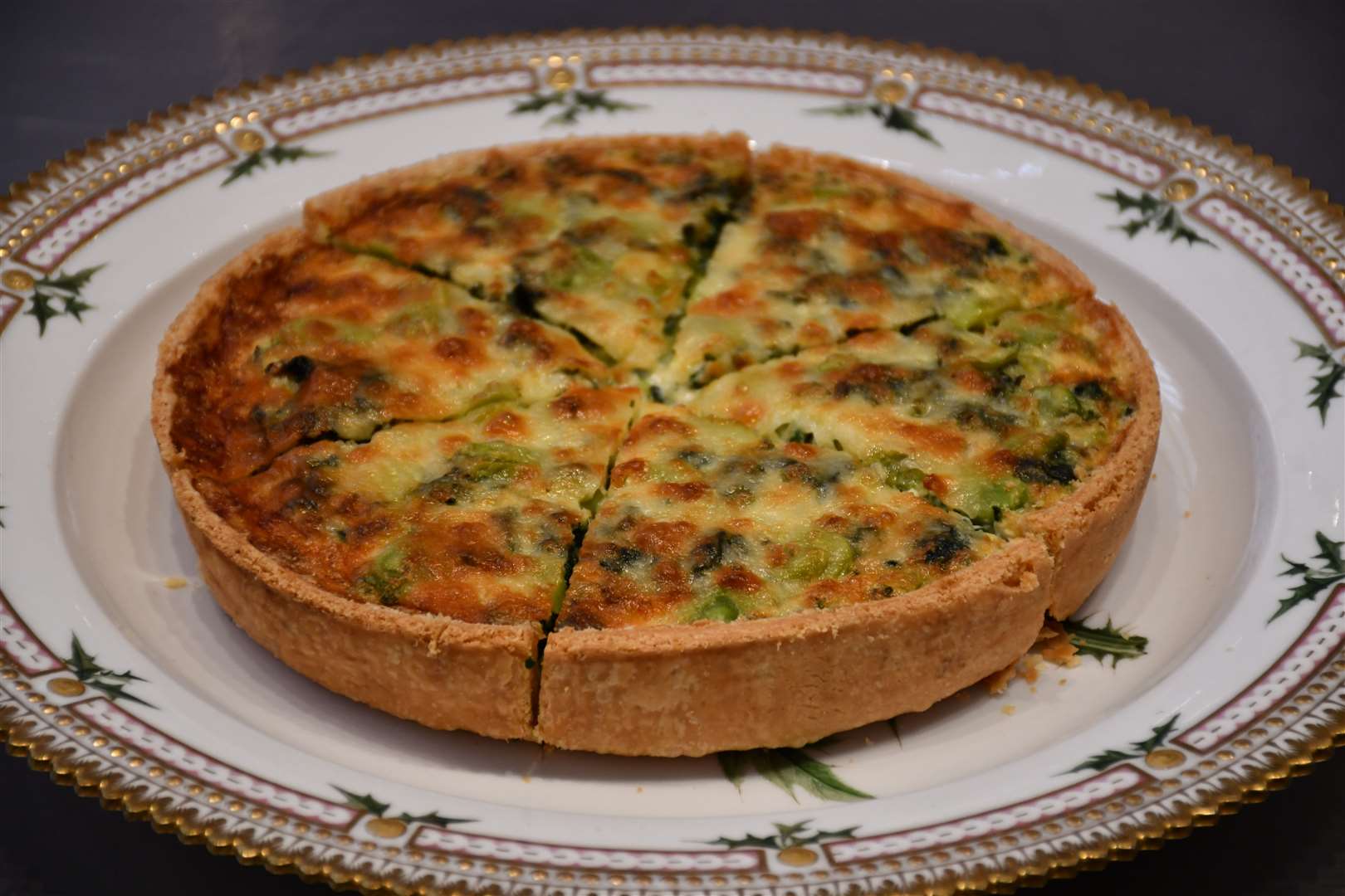 Coronation Quiche - King Charles III and the Queen Consort have shared a recipe for "Coronation Quiche" in celebration of the Big Lunches due to be staged to mark their coronation.