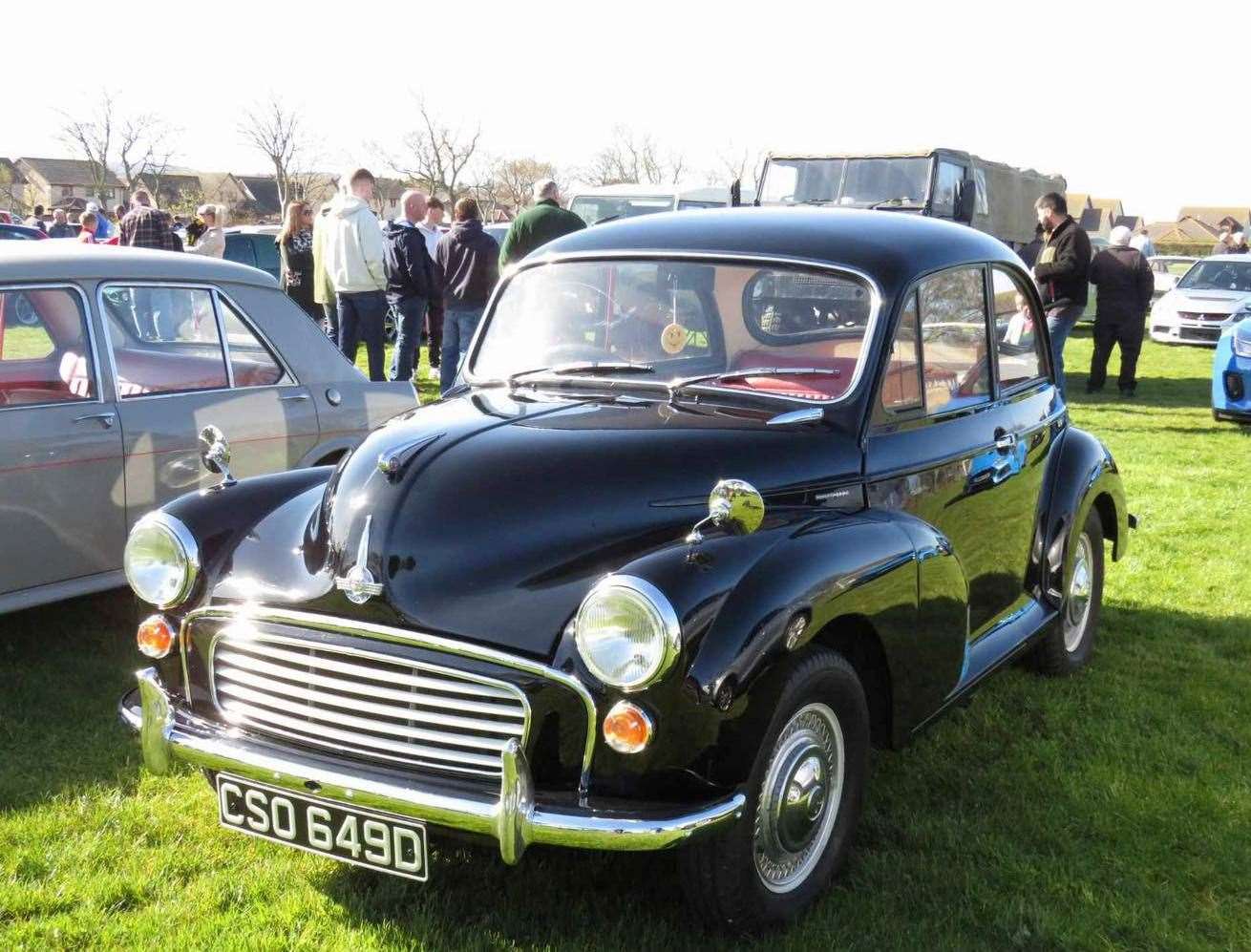 The Morris Minor was a favourite for many years among the motoring public. Picture: Buckie Classic Car Show
