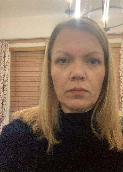 A selfie of Fiona Beal which has been shown to the court (Northamptonshire Police/PA)