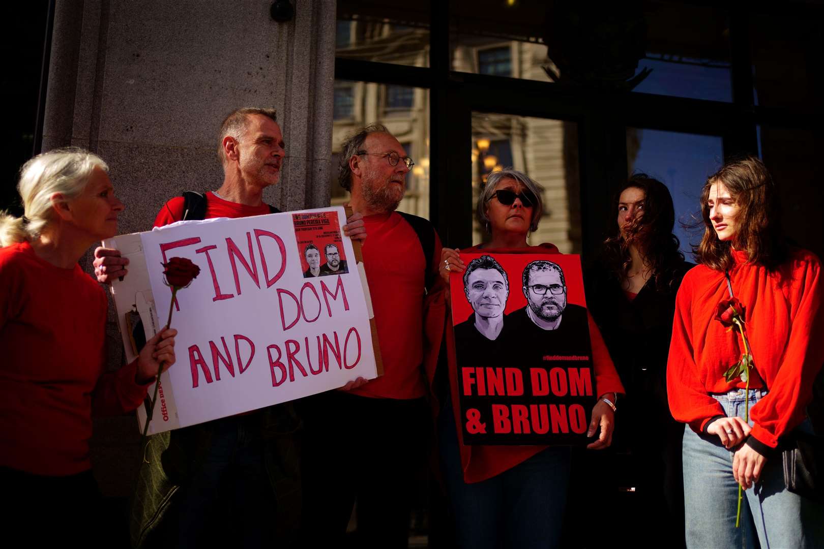 The family of Dom Phillips have not given up hope he will be found (Victoria Jones/PA)