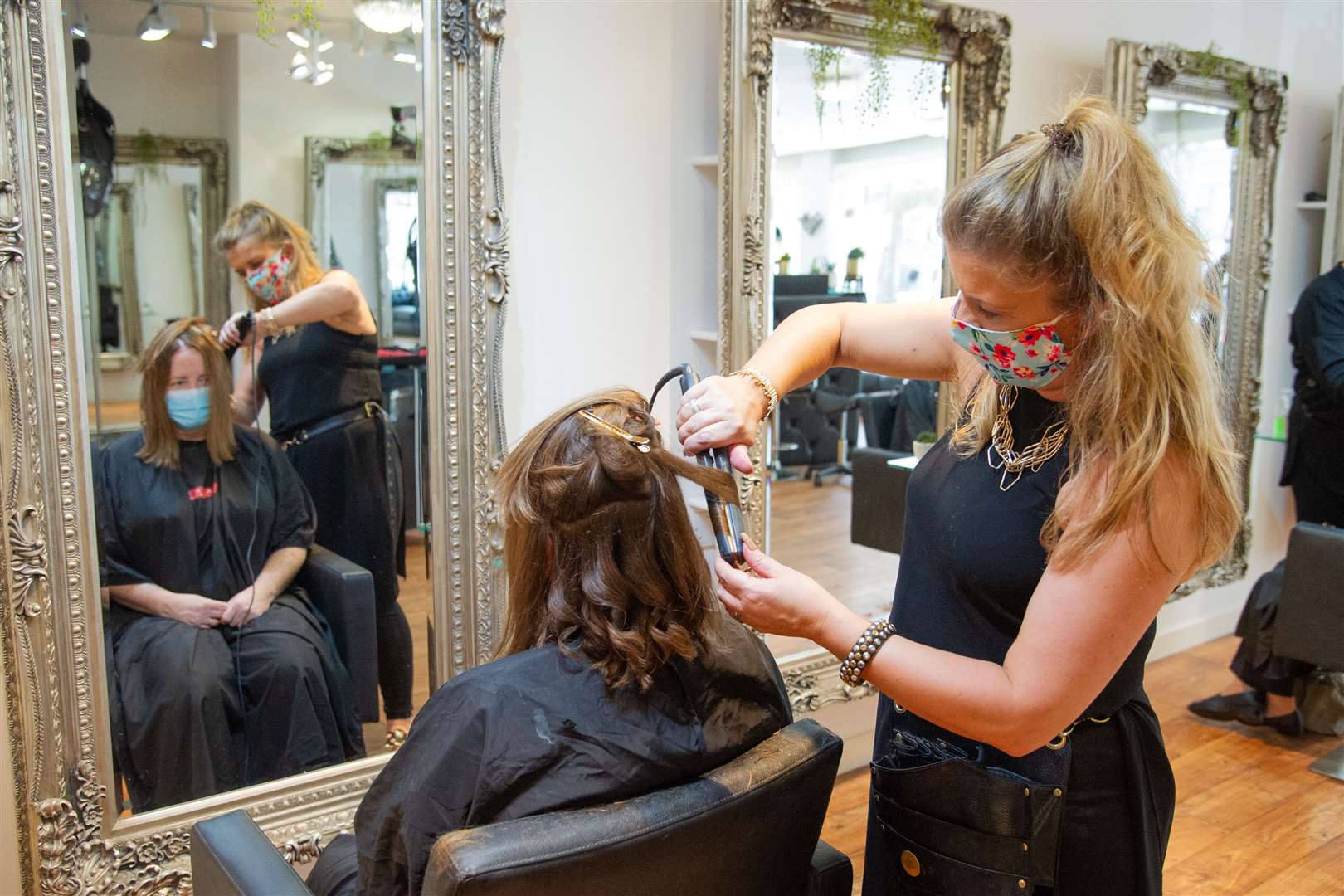 Sally Morrison, owner of Shears Hair and Beauty Retreat in Keith. Picture: Daniel Forsyth.