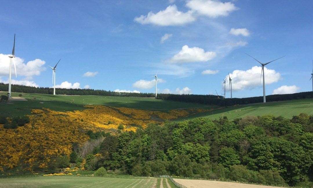 Edintore Wind Farm.