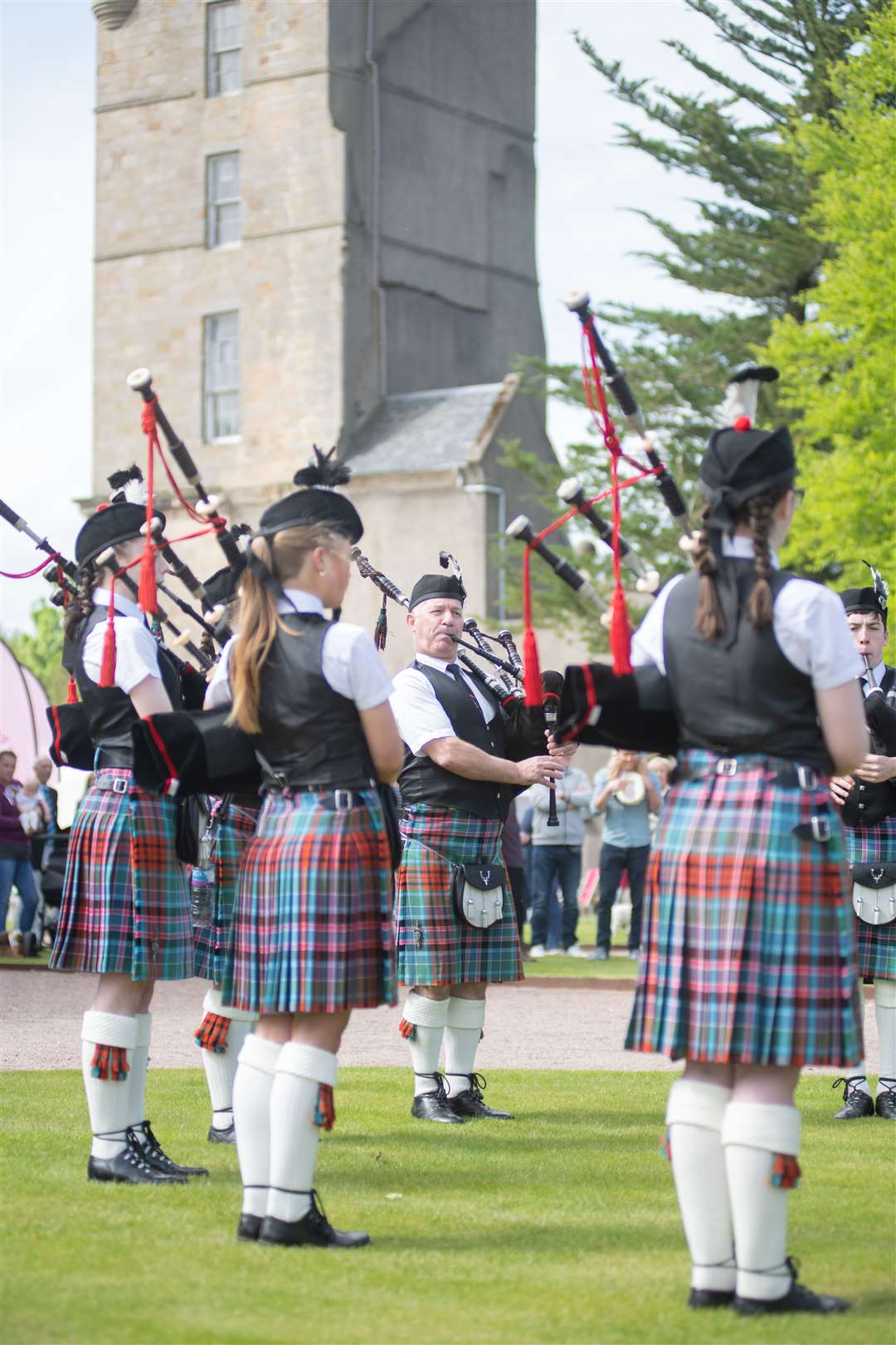 The Strathisla Pipe Band from Keith will be part of the event.