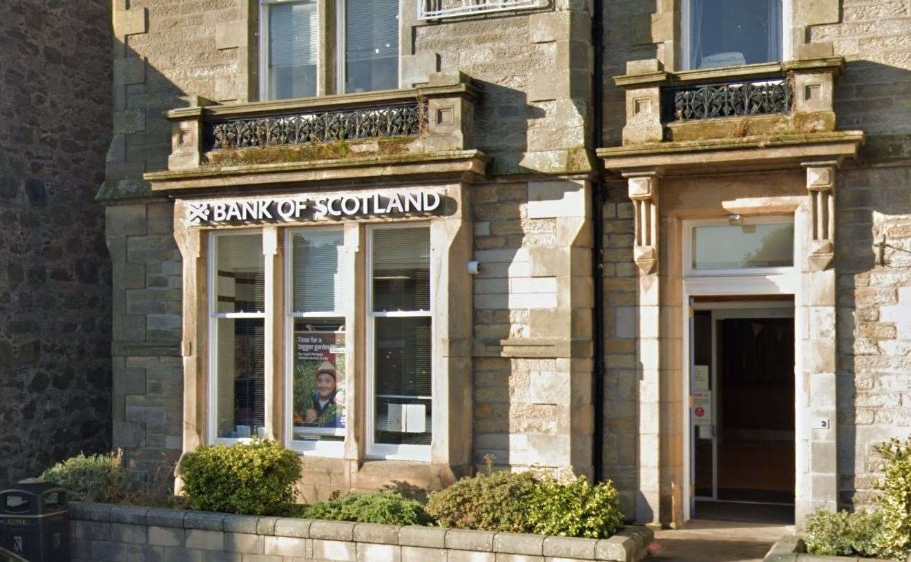 Ellon Bank of Scotland is set to close.