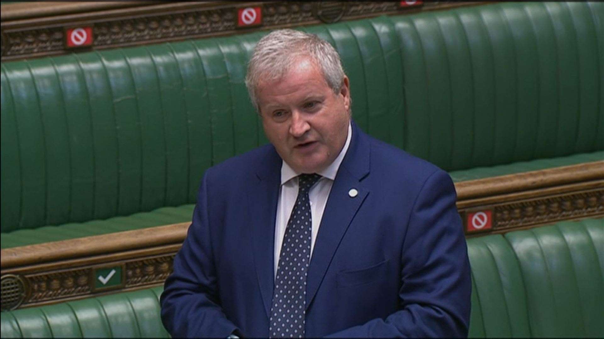 SNP Westminster leader Ian Blackford said the ‘clock was ticking’ for struggling businesses and workers (PA)