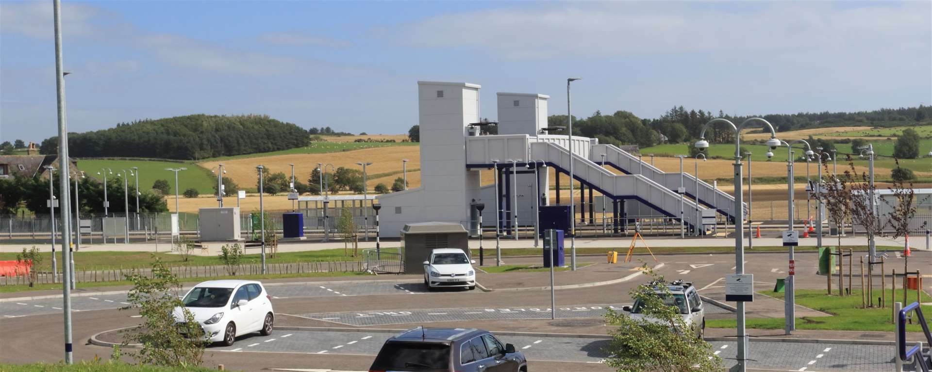 Kintore Train Station was cited as an example of investment - but is not part of the £200million scheme.