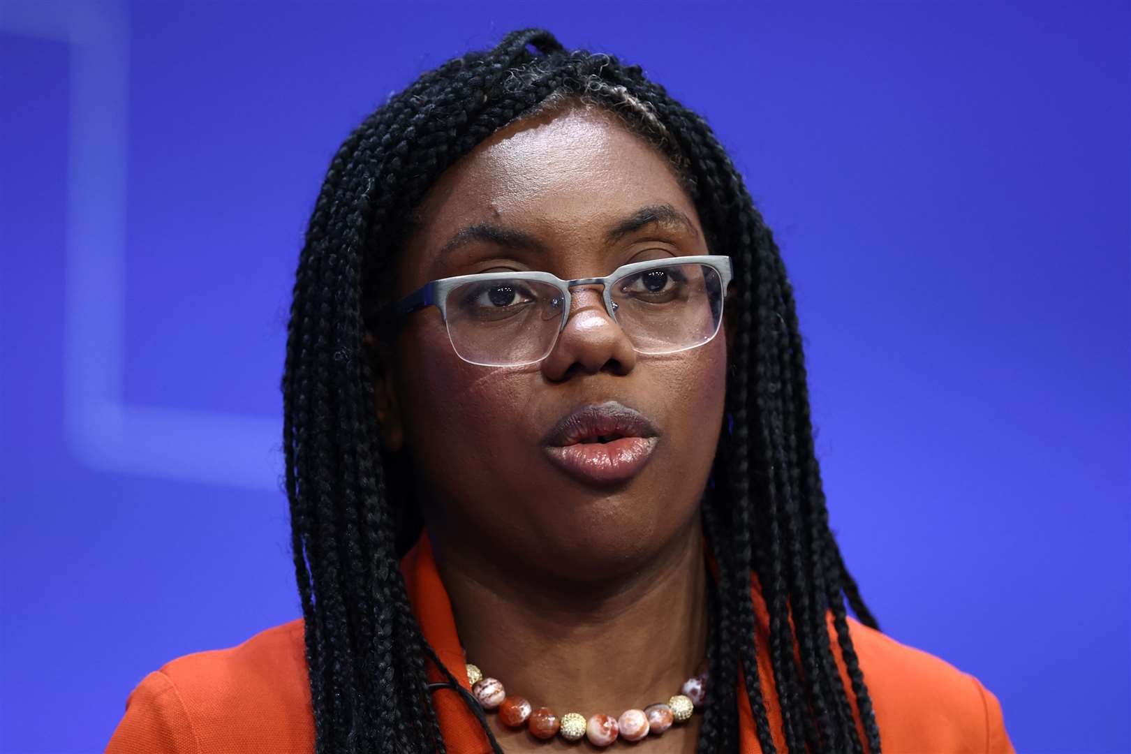 Business Secretary Kemi Badenoch defended the Government’s approach to China (Henry Nicholls/PA)