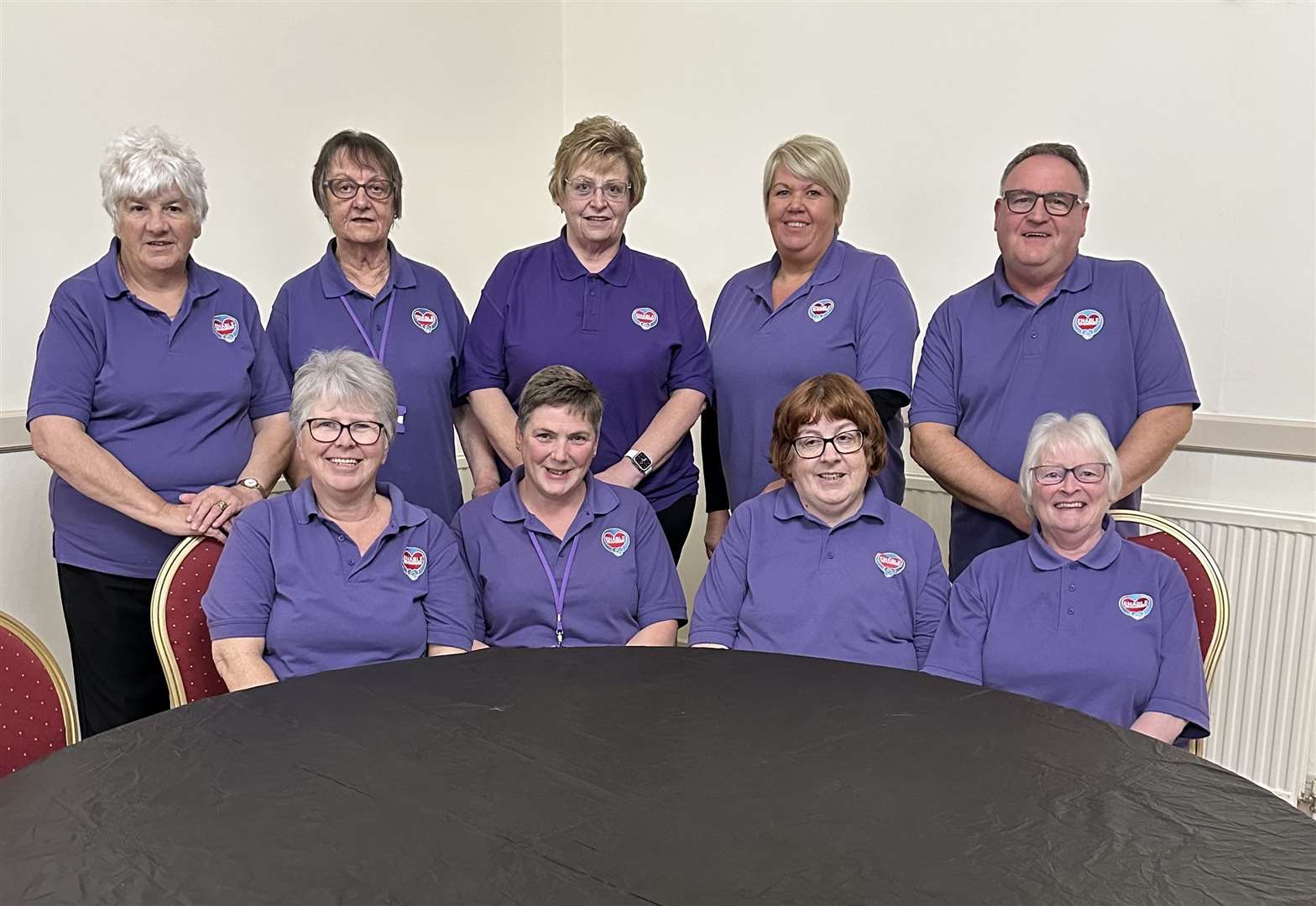 The volunteers who support the Enable Deveronside group.