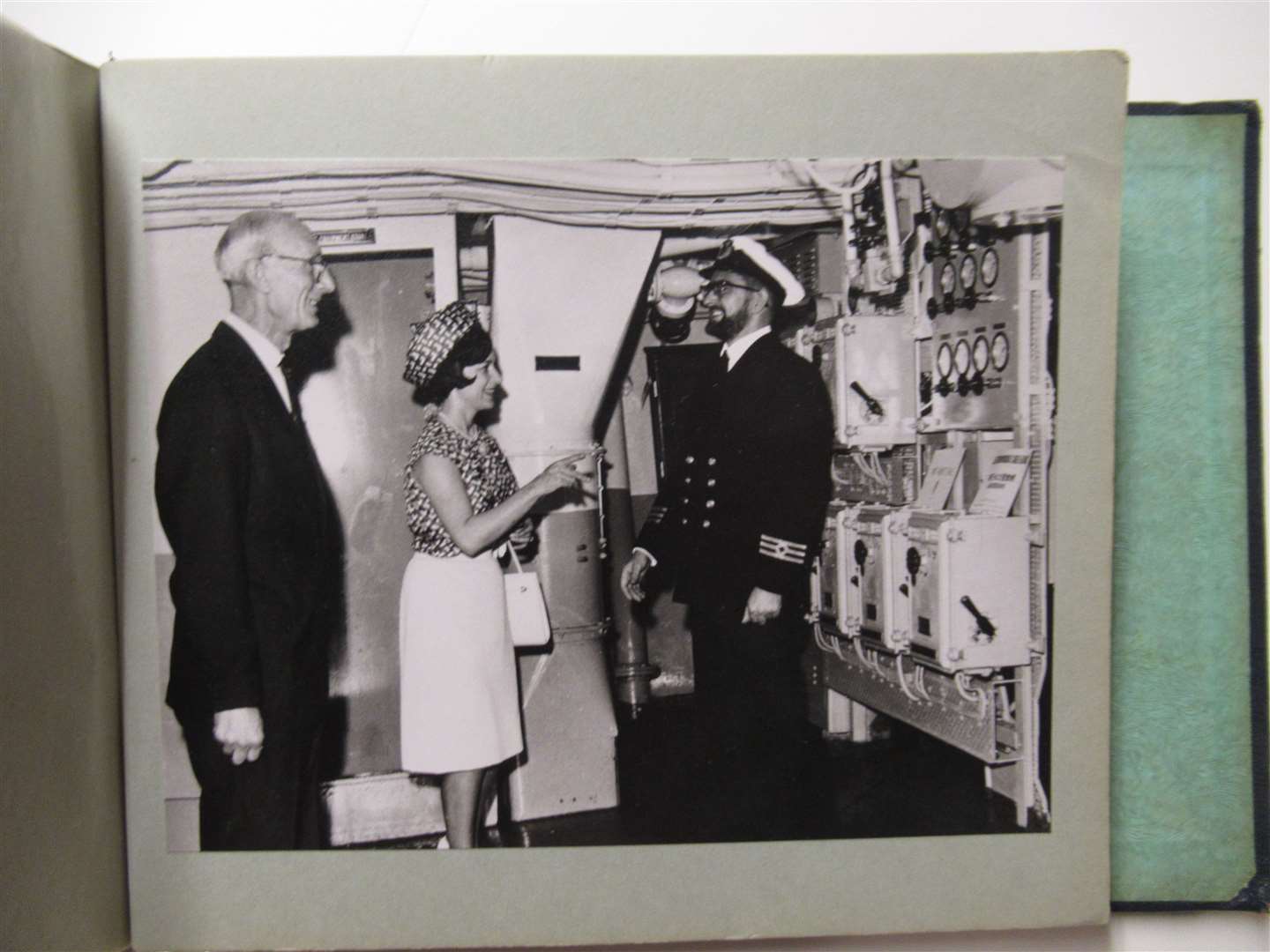 Princess Margaret looked very interested in learning more about the cable ship (Charles Miller/PA)