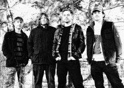Macduff musicians Gavin Allan (far right) and Liam Watt (second right) are part of the band Semperfi.