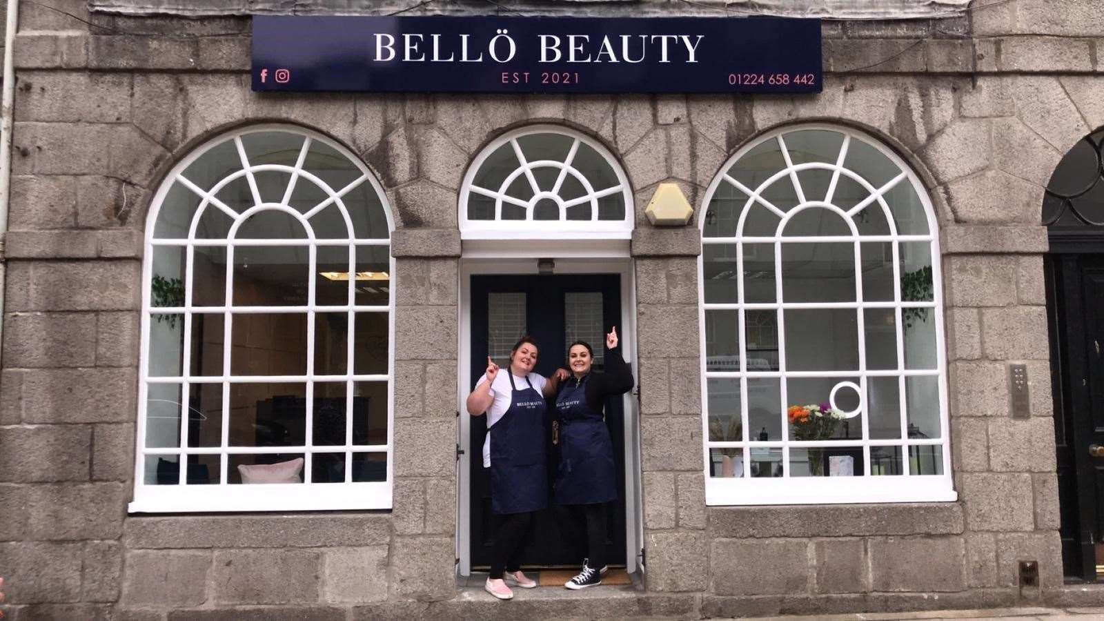 Carrie McRobb and Julie Gillan opened Bello Beauty a year ago.