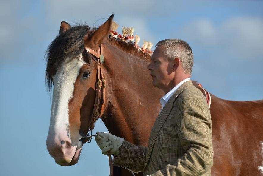 Martin Clunes will be the show president at the event in October