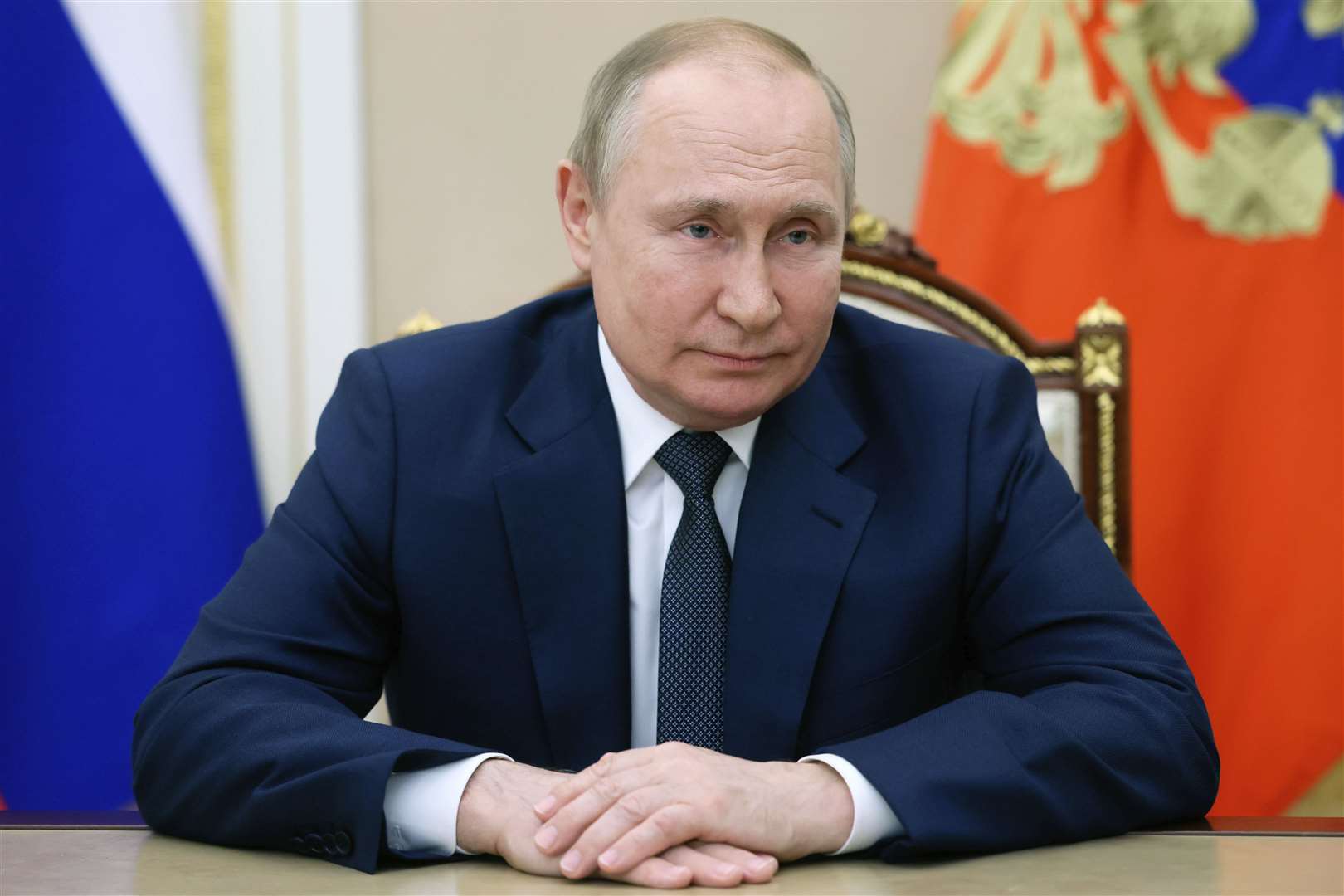 The Government is continuing to impose sanctions on the allies of Russian president Vladimir Putin (Mikhail Metzel, Sputnik/Kremlin Pool Photo/AP)