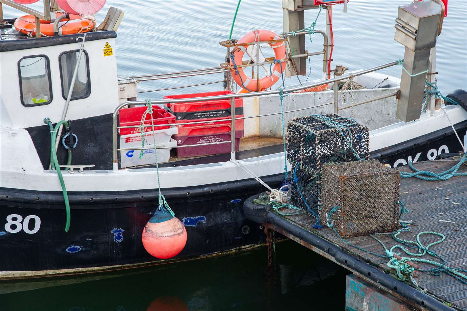 Fish landings at Buckie harbour soared by more than 400 boxes compared the previous week at Buckie Harbour. Picture: Daniel Forsyth