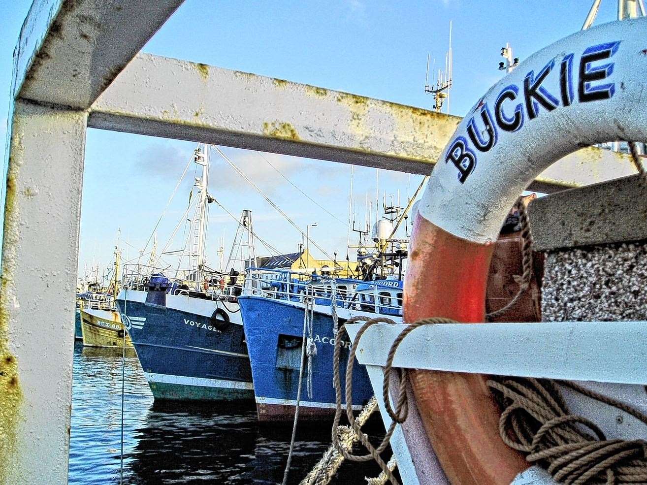 Landings at Buckie harbour hit four figures last week.