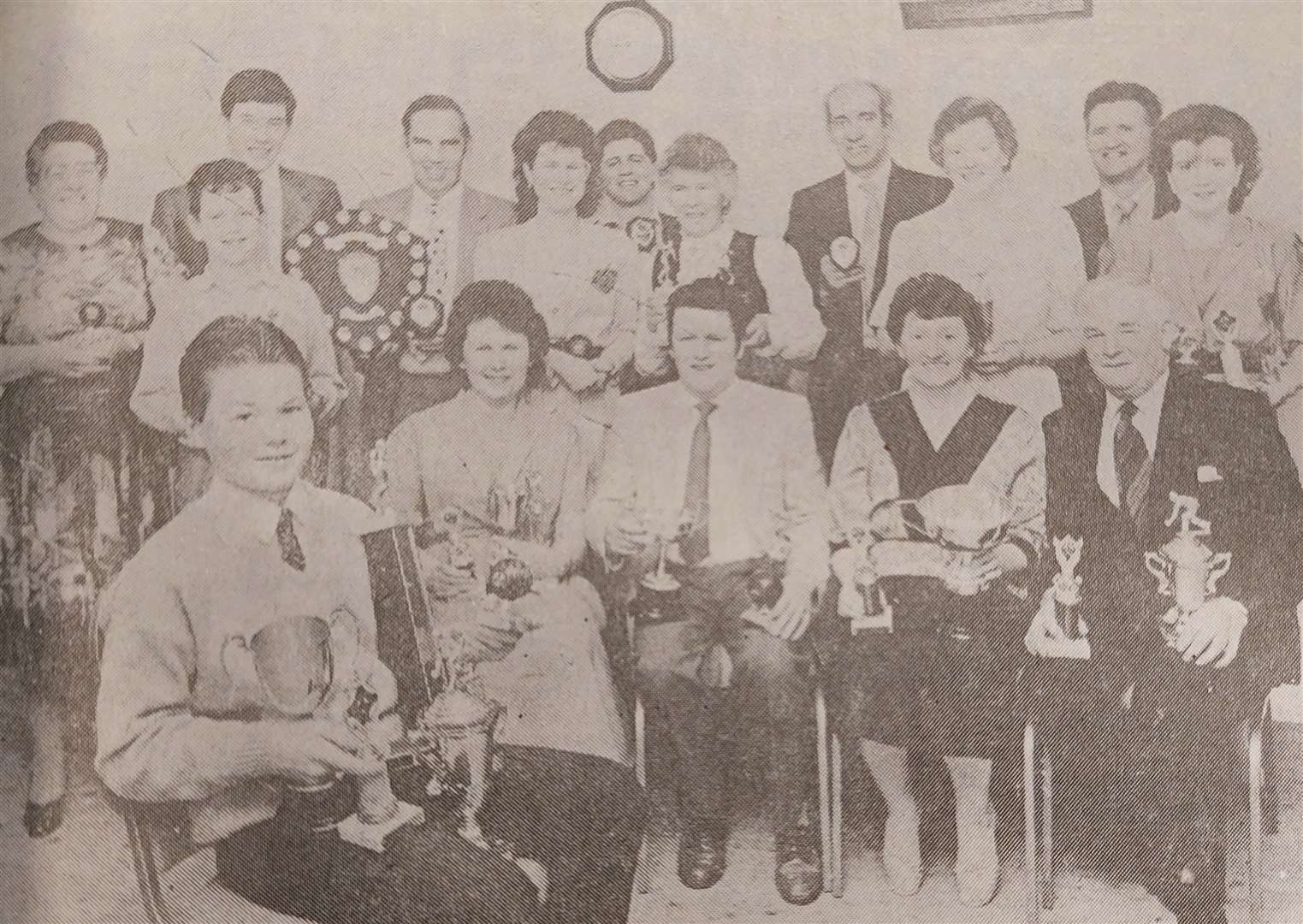 14 year old Euan Lawrence was the top bowler at Alvah Bowling Club. (Turriff Advertiser 1988)