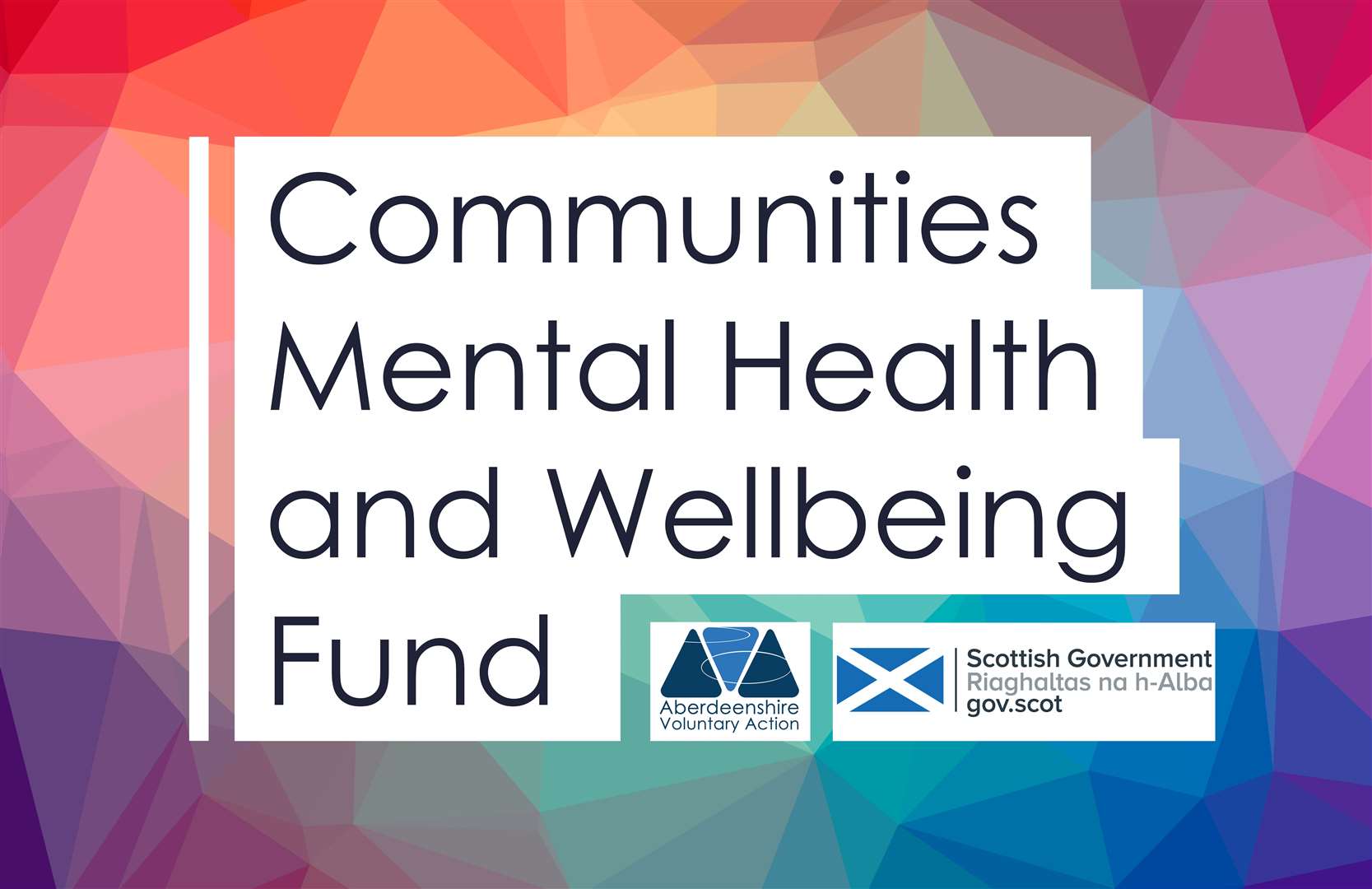 The Communities Mental Health and Wellbeing Fund has opened for applications.