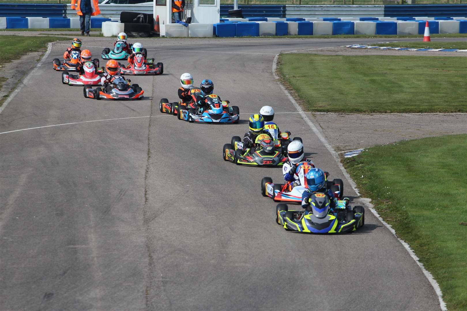 Grampian Kart Club action. Picture: Kyle Ritchie