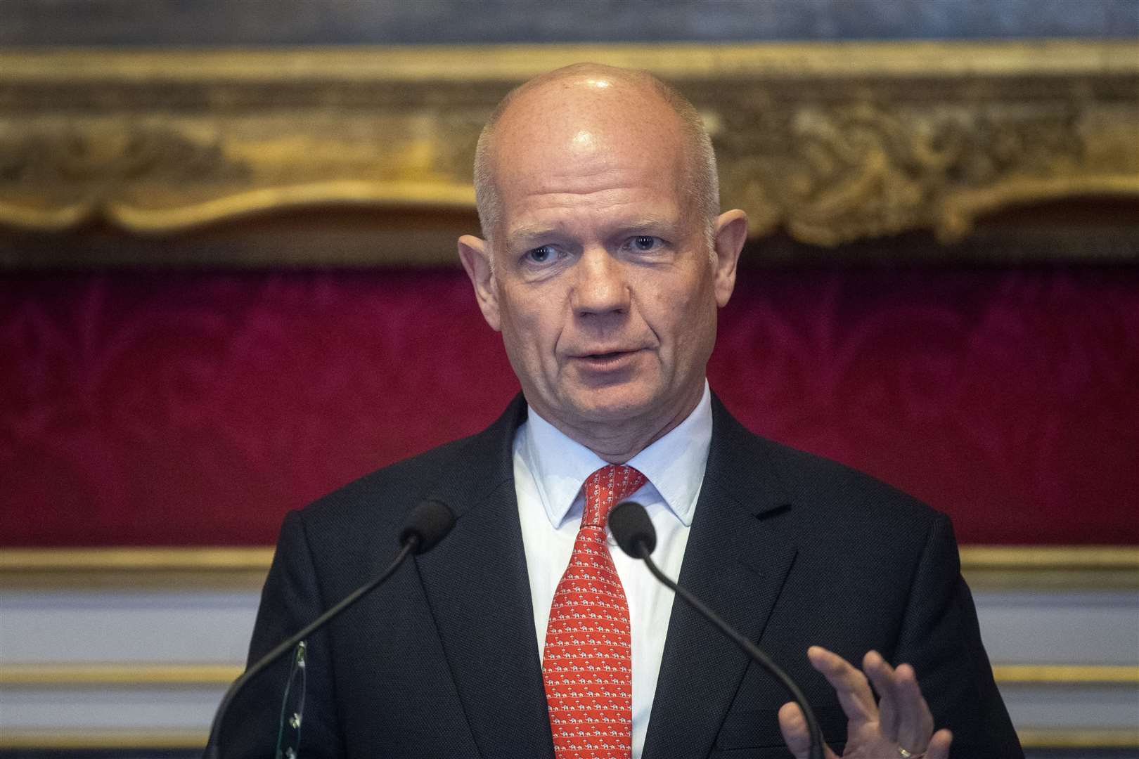 Lord Hague has warned that tax rises will be required following a year of heavy borrowing (Victoria Jones/PA)
