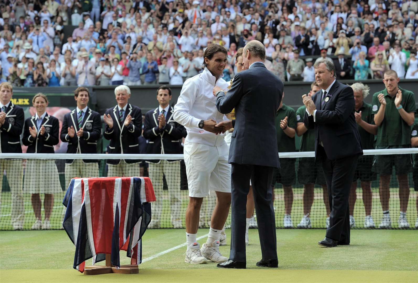 The Duke has presented hundreds of trophies to winners (Rebecca Naden/PA)
