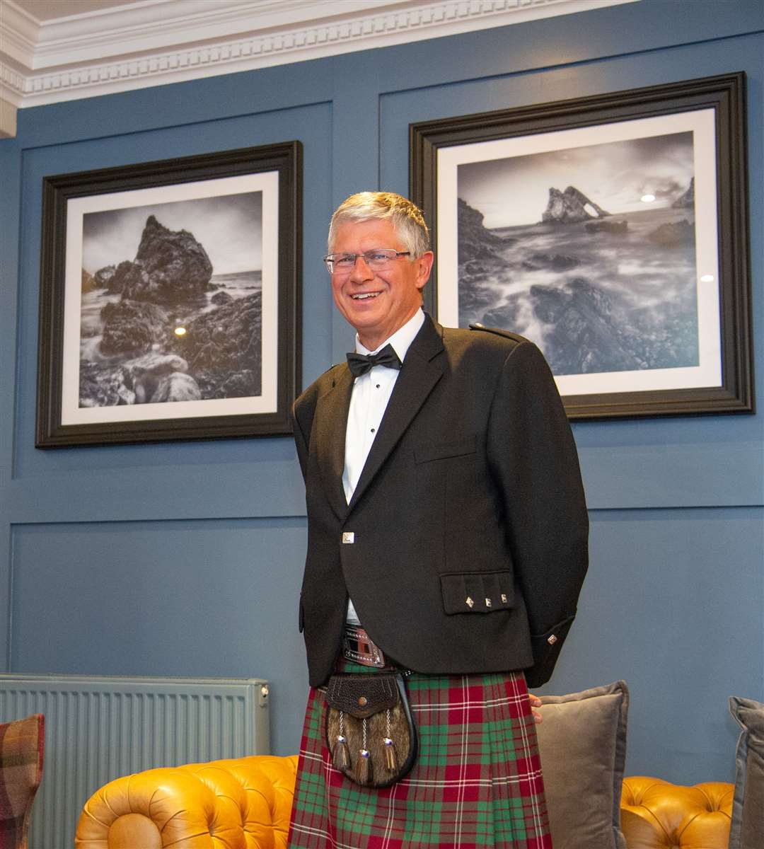 Andy Simpson, the Lord Lieutenant of Banffshire