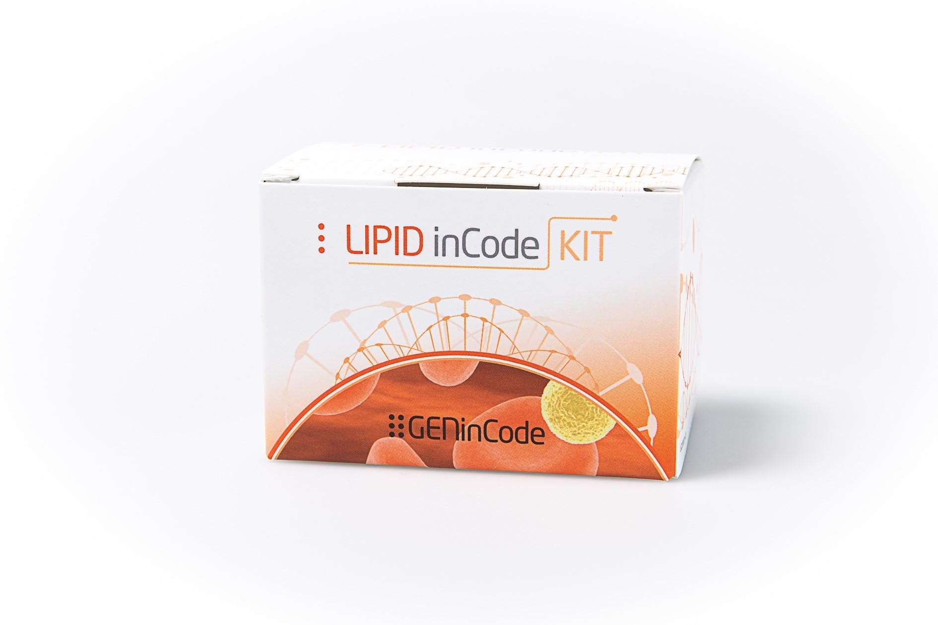 The LIPID inCode test kit uses a sample of saliva or blood from patients alongside genetic sequencing (GENinCode/PA)
