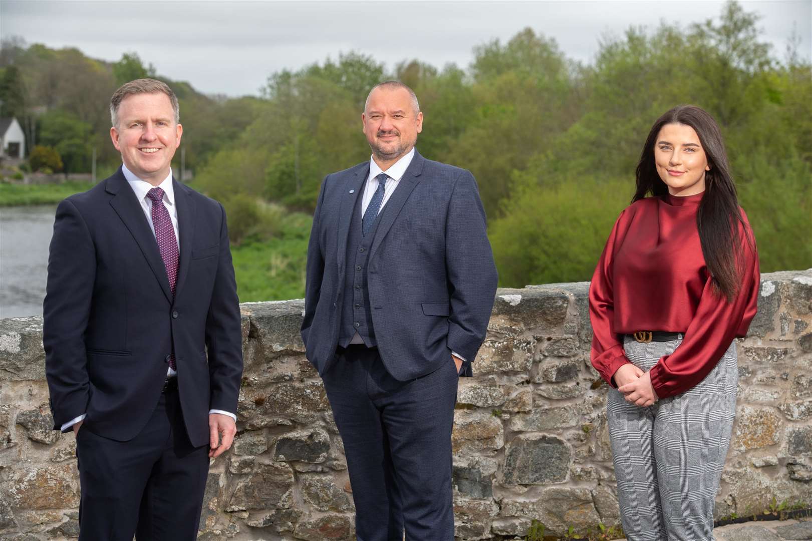 Phil Anderson Financial Services has welcomed new members to its team Andrew Scouller (left) and Emma Reid, who are with company founder and managing director Phil Anderson.