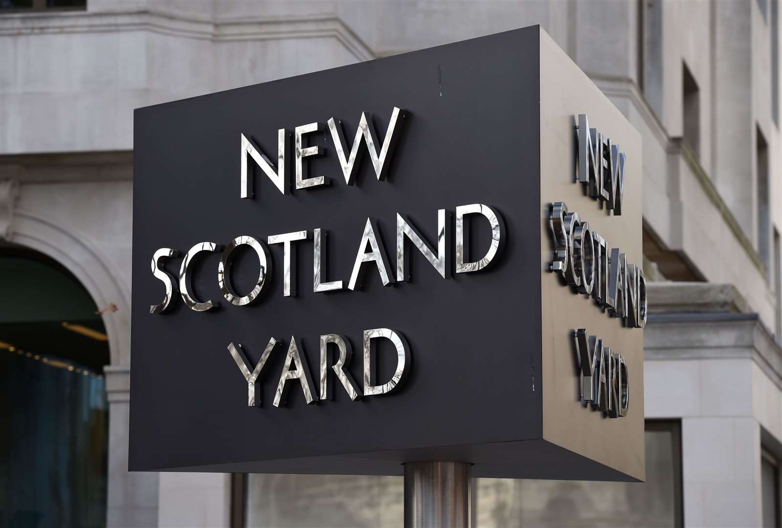 A New Scotland Yard sign (Kirsty O’Connor/PA)