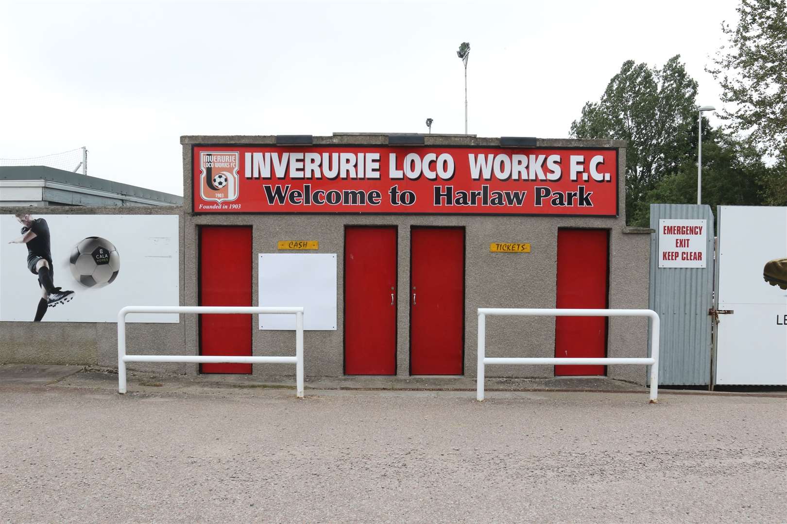 Inverurie Loco's were back in action in a closed doors match against neighbours Colony Park.