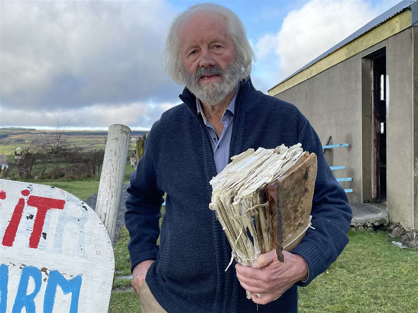 Irish traditional matchmaker Willie Daly, who has a donkey farm in Co Clare, has been bringing couples together since he was a teenager (Rebecca Black/PA)