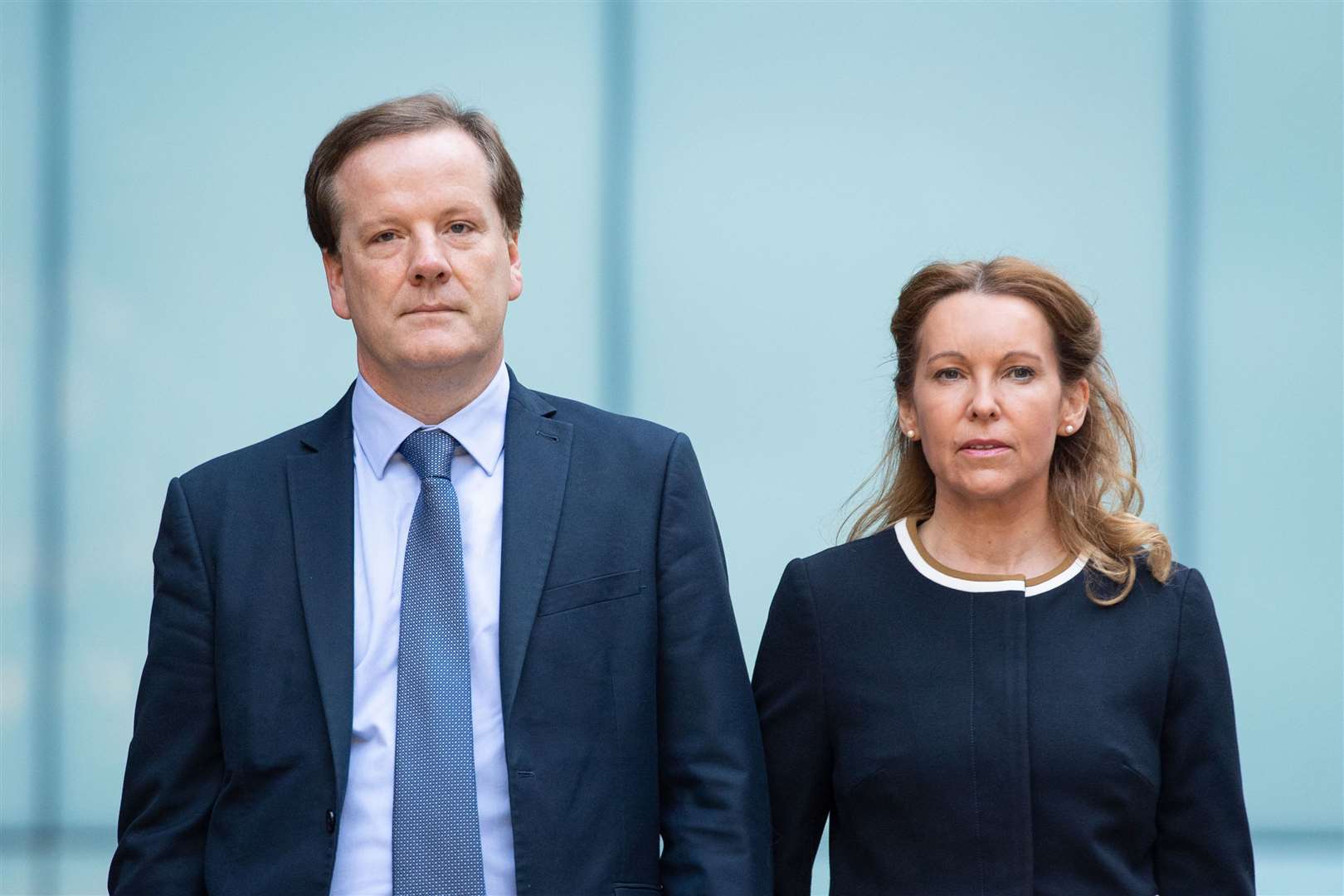 Charlie Elphicke’s wife Natalie was among those to sign a letter to senior judges urging them not to publish character statements (Dominic Lipinski/PA)