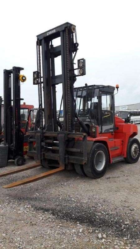 Top selling lot was a Masted Forklift