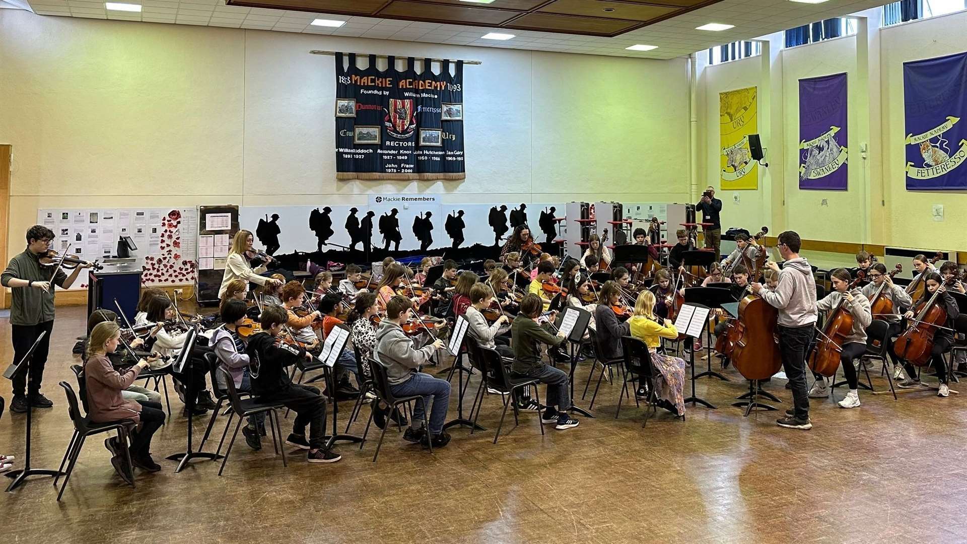 AYMS has provided performance opportunities for young musicians in Aberdeenshire.