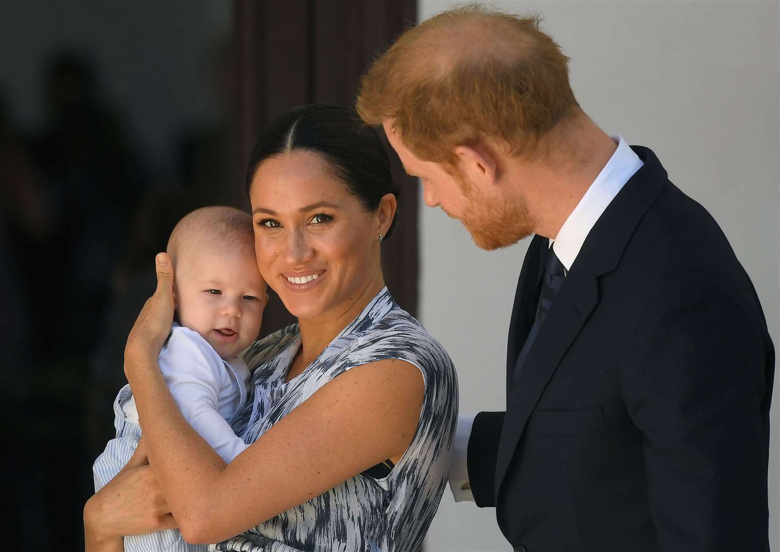 The Duke and Duchess of Sussex hold their son Archie in 2019 (PA)