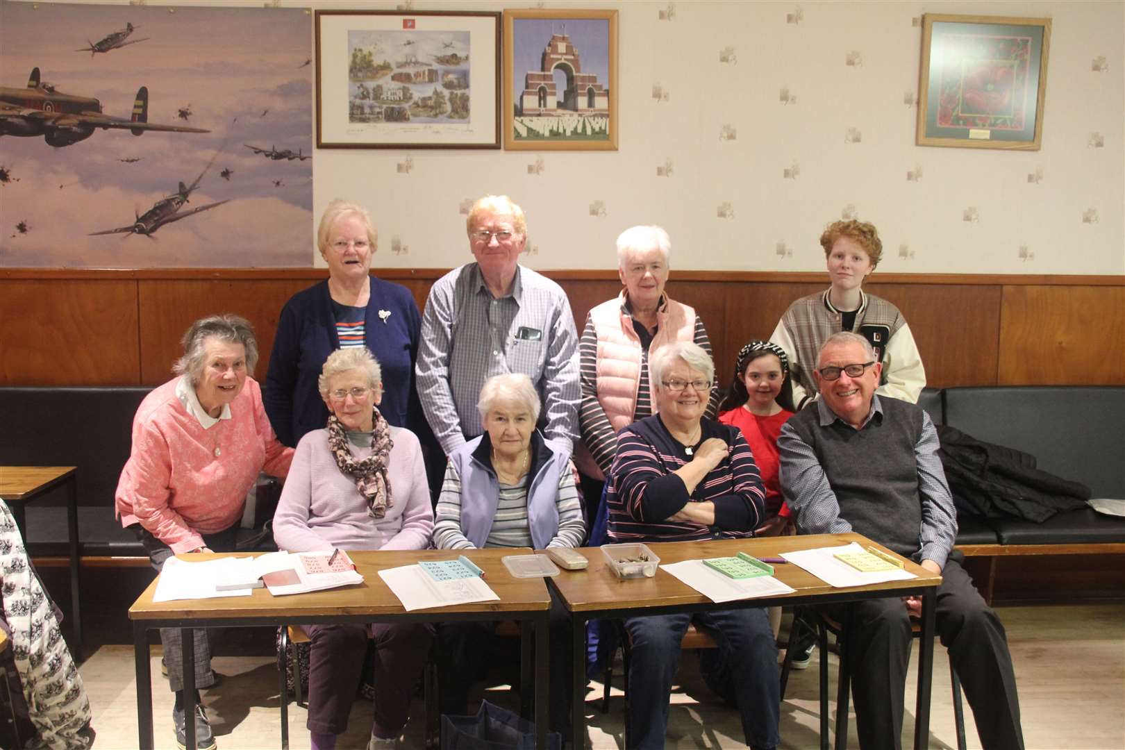 Turriff And District Heritage Society volunteers. Picture: Kirsty Brown