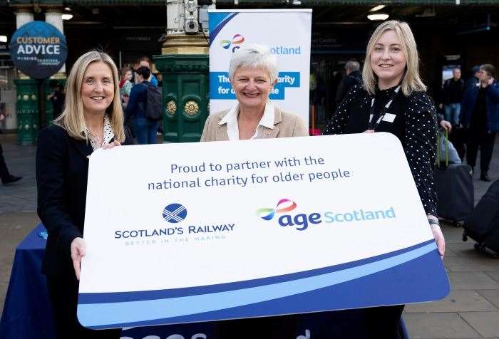 Scotland's Railway has launched a new charity partnership with Age Scotland.