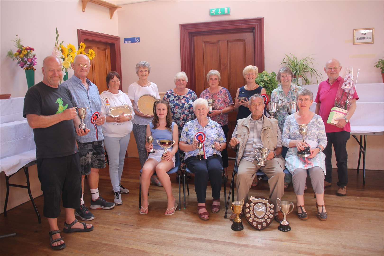 This year's Tarves Flower Show winners. Picture: Kirsty Brown