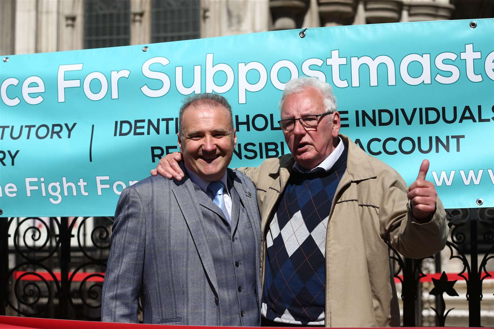 Subpostmaster Lee Castleton was made bankrupt after the High Court proceedings (Yui Mok/PA)