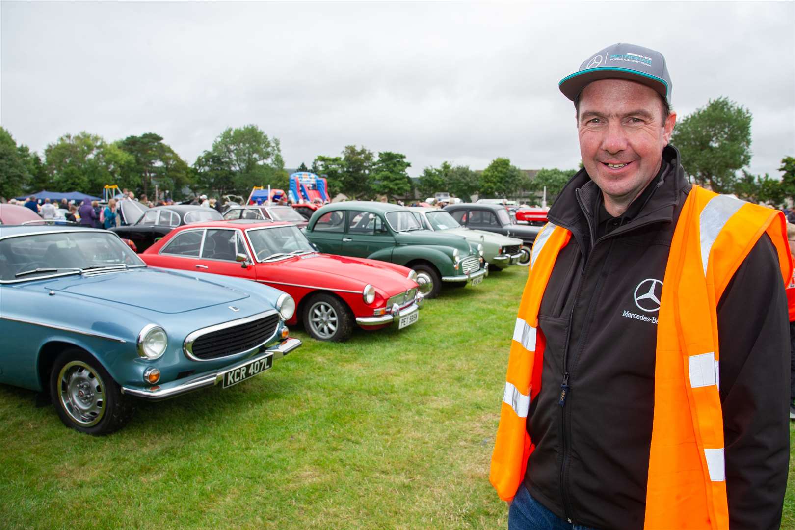 Event organiser John Clark.is looking forward to a record number of entries at this year's show. Picture: Daniel Forsyth