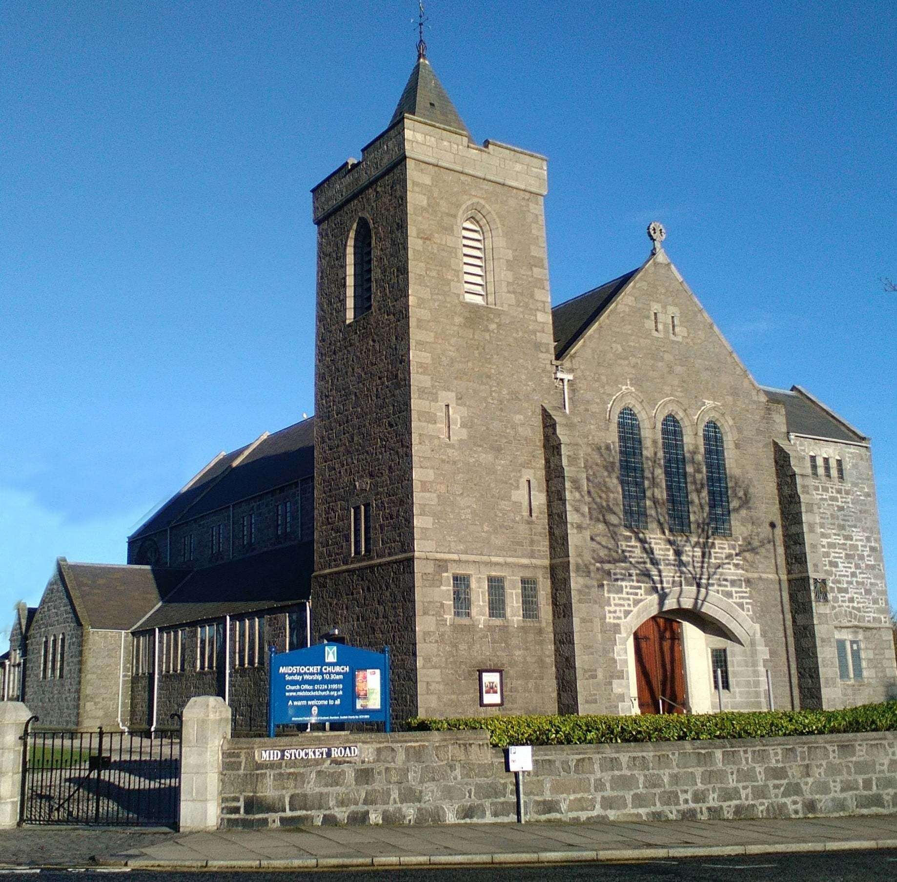 The concert will be held in Midstocket Church in Aberdeen.