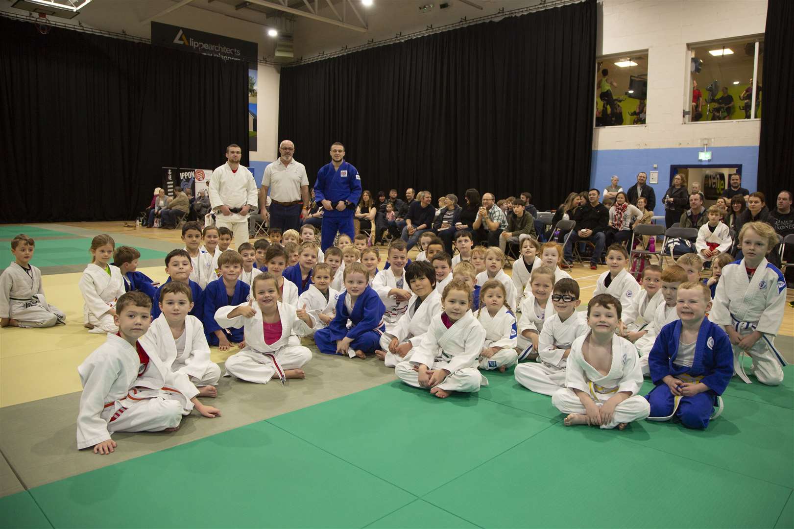 Almost 200 kids turned out for Garioch Judo Club's annual festival in Inverurie across the various age groups. Picture: Paul Douglas