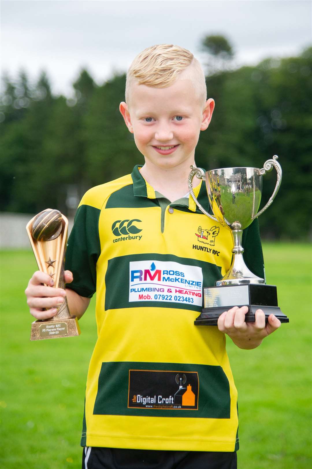 P5 Clubman and Players Player - Logan Cameron. Picture: Daniel Forsyth.