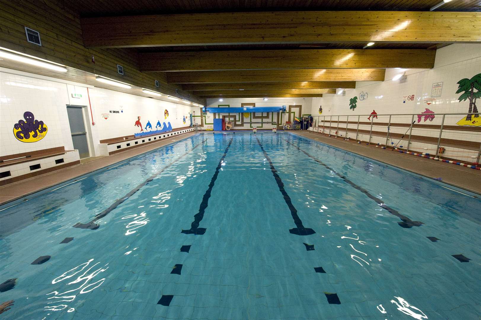 Swimming pools such as the one at Turriff could now be set to open from September.