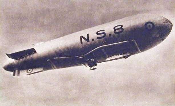 A North Sea Class airship of the type based at Lenabo