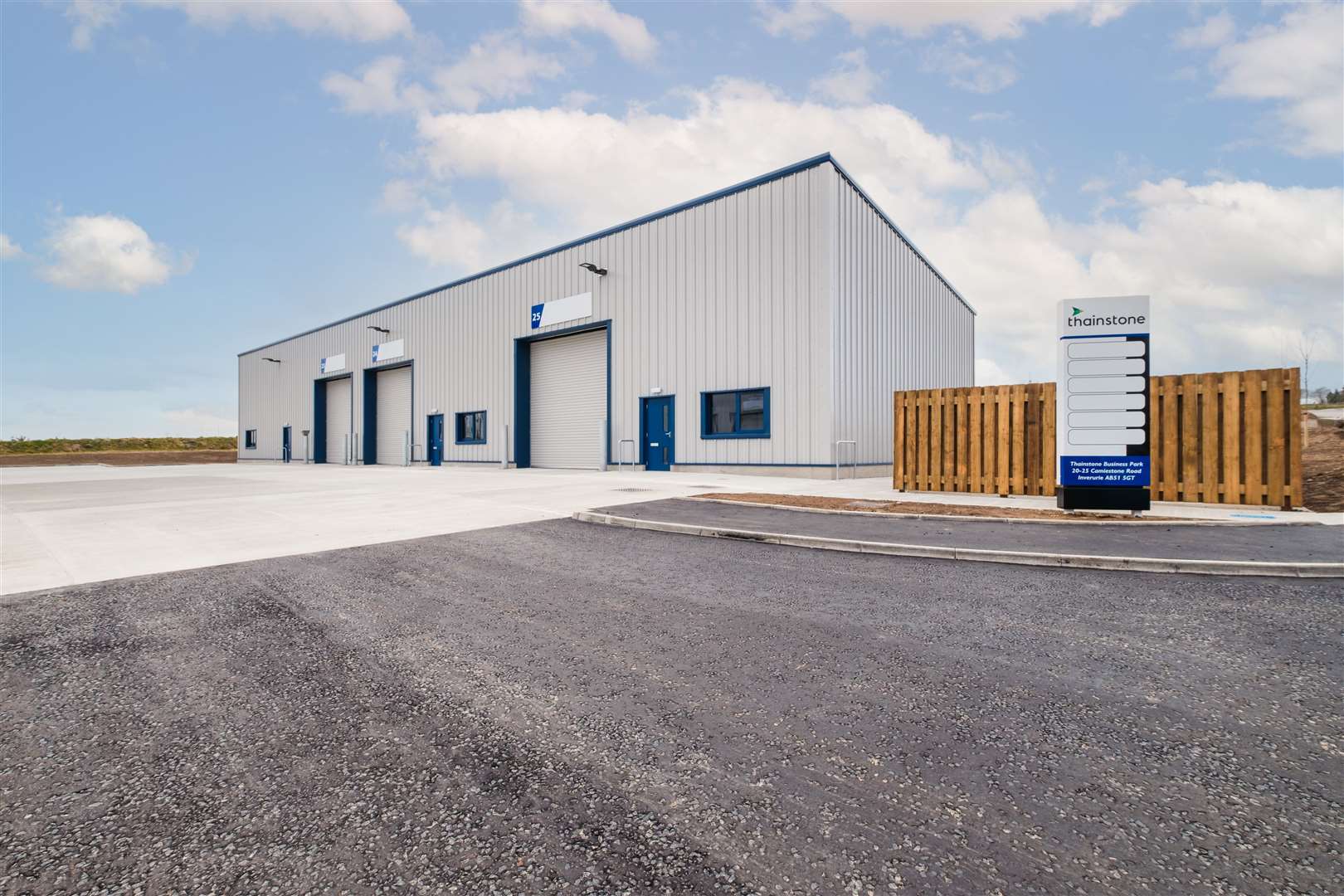 Moer firms have moved into the Thainstone Business Park.
