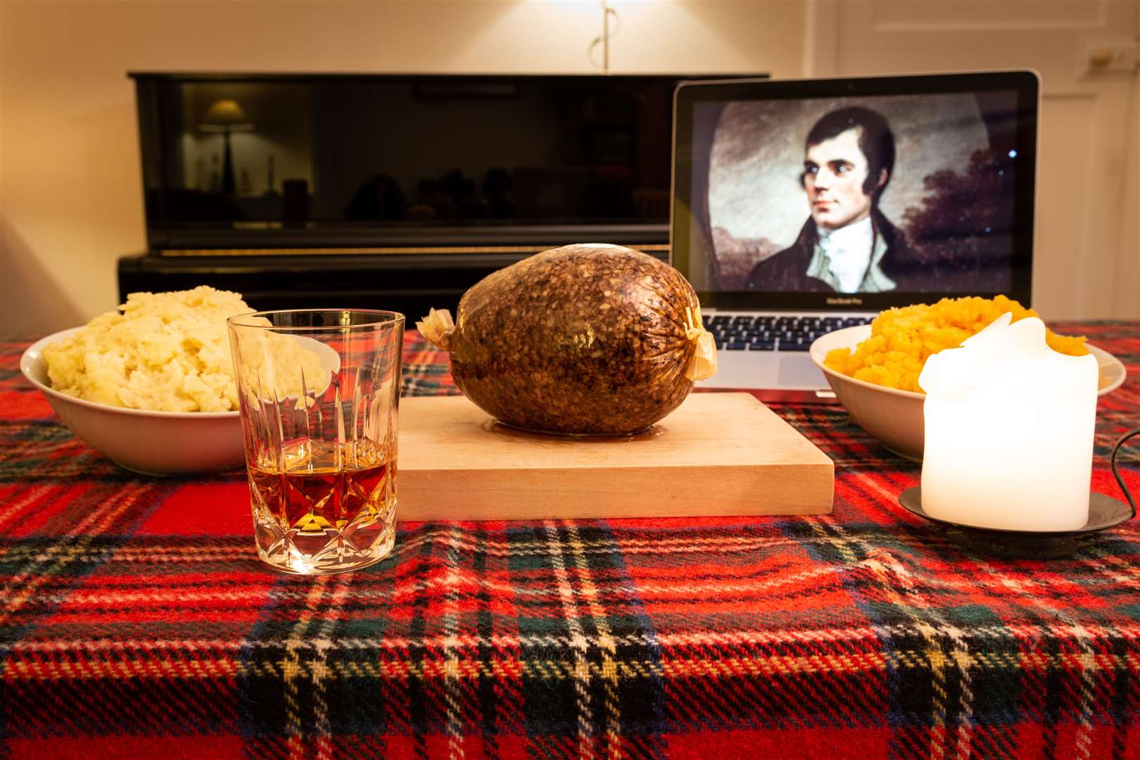 All the ingredients for a Burns Supper.